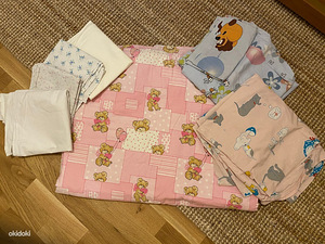 Комплект детского постельного белья + одеяло