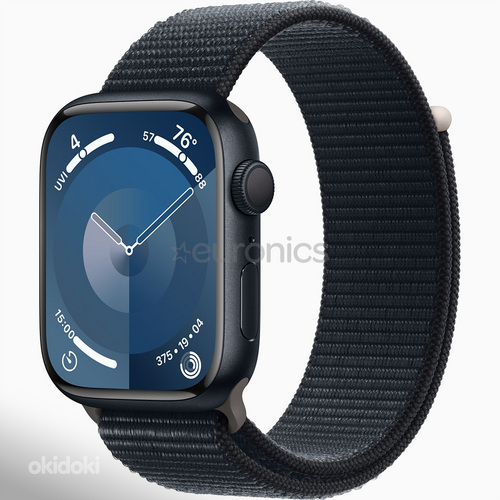 Apple Watch Series 9 GPS, 45 mm, Sport Loop, MR9C3ET/A (фото #4)