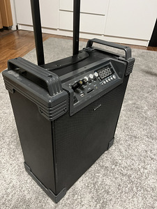 Muse suur BT kõlar M-1910T, kirarr amp + mikrofoonid (3 foto / 3)