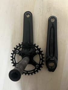 Shimano Deore FC-M5100-1 32T 170mm Vändad (2 foto / 4)