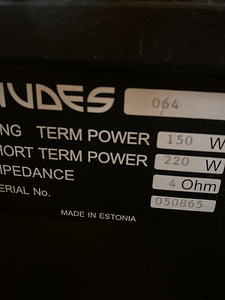 AUDES 064, 017 & SONY STR-DB30 (6 foto / 8)