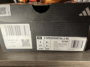 Adidas X Speedportal.1 SG jalgpalli putsad (3 foto / 3)