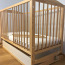 Детская кроватка с качелями (качели), с матрасом 120х60см (фото #2)