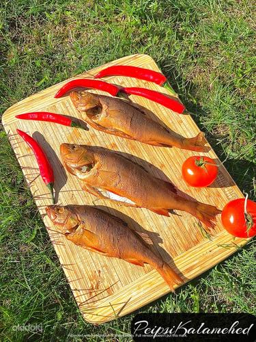 Рыба горячего копчения, филе судака, щуки (фото #6)