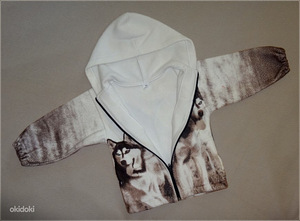 Laste fliisjakk, suurus 98 (1 foto / 2)