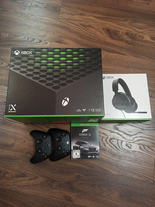 Xbox Series X 1TB | 1 mäng | Headset | 2 Pulti (2 foto / 2)