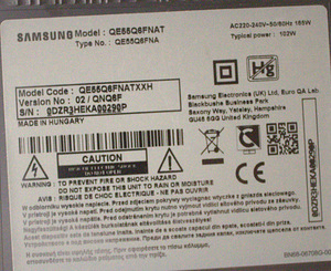 Samsung Q6FN 55" | HDR+ | 4K QLED 120fps | SmartTV (6 foto / 6)