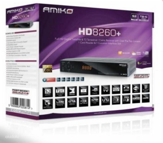 AMIKO HD8260+ Combo, Sat + Digi-TV (фото #1)