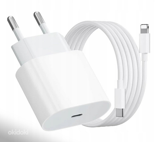Адаптер Apple 20 Вт USB-C A2347 + кабель (фото #1)