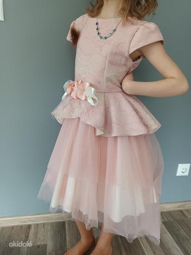 Праздничное платье для девочки р.134 (фото #1)
