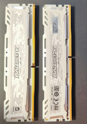 RAM DDR4 8GB kit (2x4GB) 2666MHz CL16 DIMM