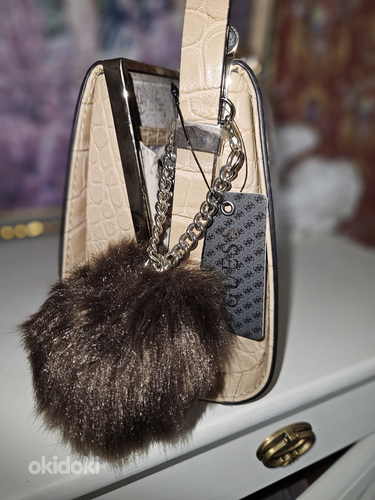 Uus Guess Womens Leather Rhoda Shoulder Handbag. (foto #5)