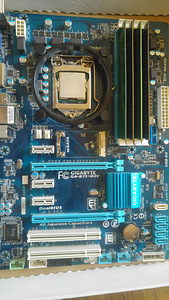 Intel i5, материнская плата gigabyte и 16gb ddr3 ram