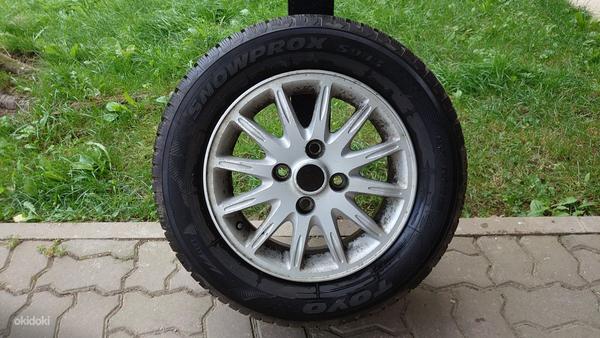 Tyres + alloy wheels 195/65 R15, suitable for 195/60 R15 car (foto #1)