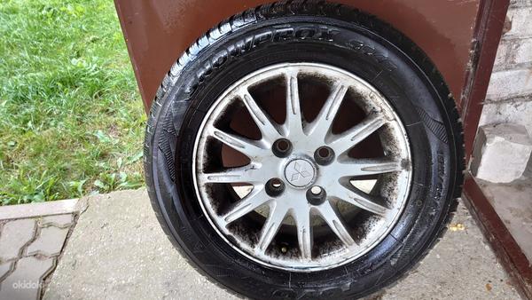Tyres + alloy wheels 195/65 R15, suitable for 195/60 R15 car (foto #7)