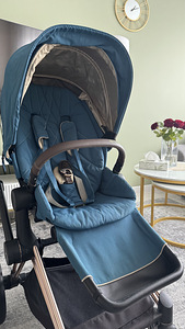 Cybex Priam V3 Mountain Blue 2in1 Rose gold raamiga. (2 foto / 5)