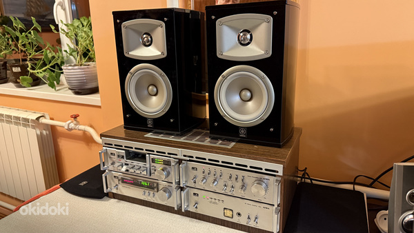 Aiwa komplekt koos kõlaritega - L22, R22, C22, P22