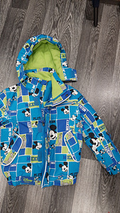 Осенняя (зимняя) куртка Disney 3-4 года