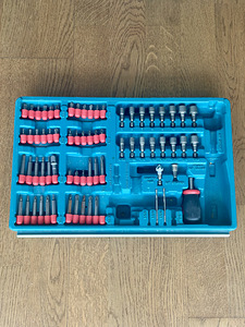 Makita tööriistakohver + akutrell (55 €) (5 foto / 6)