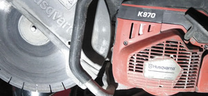 Дисковые пилы Husqvarna K970 и Stihl TS440 (2 фото из 2)