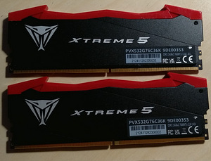 32GB DDR5 7600MT/s (Patriot Viper Xtreme 5) (1 foto / 2)