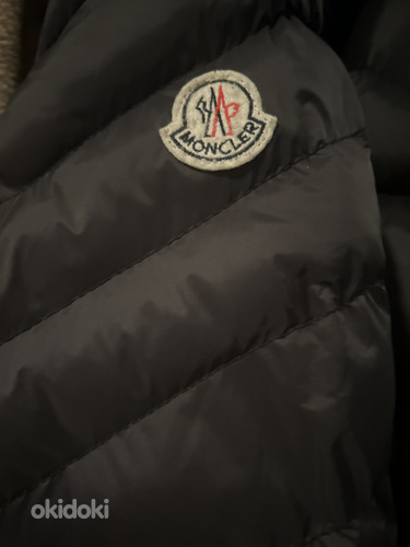 Продам короткую утепленную куртку Moncler унисекс 38/40 (фото #8)