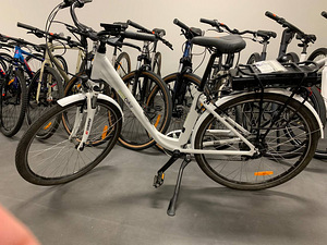 Электрический велосипед Ecobike Traffic 14,5 Ah, белый (3 фото из 5)