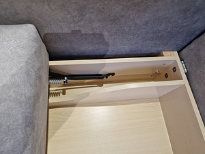 Diivan-Voodi vähekasutatud, 200cm*107cm (7 foto / 8)