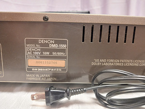 Denon DMD-1550/ Denon DMD-1800AL minikettamängija (5 foto / 10)