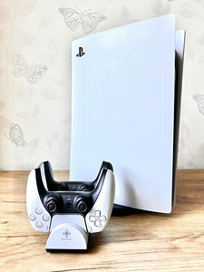 Playstation 5 Slim Digital + 2 pulti + laadimisjaam (1 foto / 10)