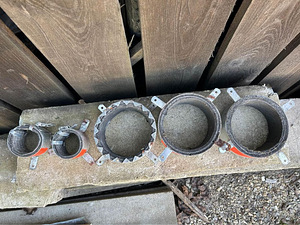 Tuletõkkemansett tuletõkke mansett 50mm ja 110mm (3 foto / 5)