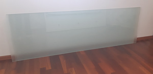 Siidmatt klaasid 3tk, möödud 58,5x182,5cm (4 foto / 4)