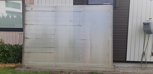Varikatuse läbipaistev sile plaat (2 foto / 4)