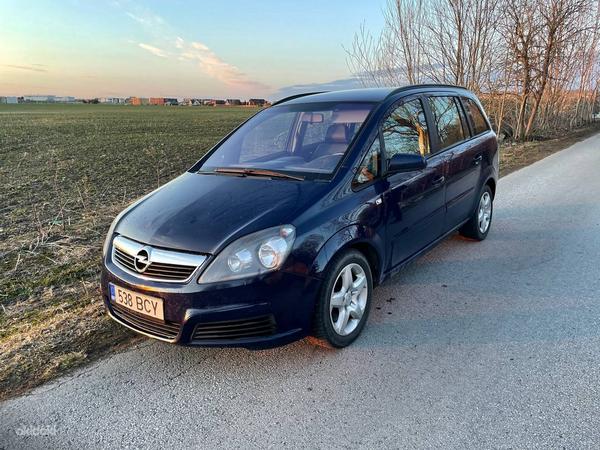 Opel zafira автомат 1.9 дизель 7 мест (фото #2)