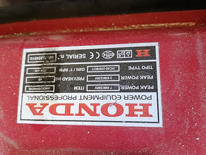 Generaator Honda ecmt 7000