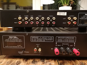 Võimendi Rotel - eelvõim RC-970BX ja lõppvõim RB-970BX (5 foto / 5)