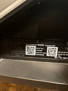 Game Monitor Alienware 34 inch (6 foto / 10)