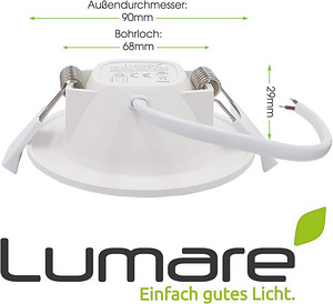 LED valgustite komplekt Lumare 200lm, 9tk! (6 foto / 10)