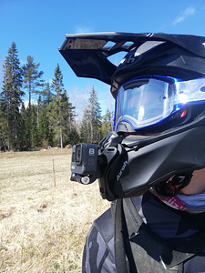 Крепление goPro для шлема (2 фото из 2)