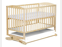 Детская Кровать-качалка Henry, 120x60 см + матрас