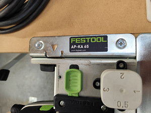 Kandimasin Festool KA65 + laud MFT/3 Conturo (5 foto / 6)