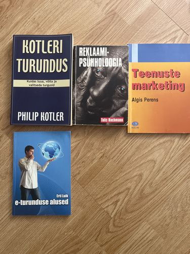 Turundusraamatud – Kotler, teenuste- ja e-turundus