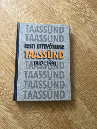 Raamat Eesti ettevotluse taasund 1987-1991