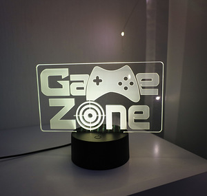 Gamer-teemaline led lamp (4 foto / 6)