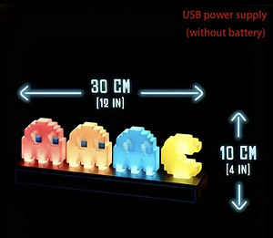 Pacmani teemaline led lamp. UUS! (2 foto / 2)