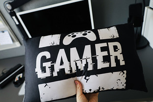 Gamer / mänguriteemalised padjakatted (2 foto / 4)