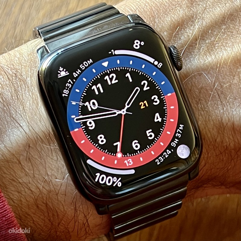 Apple watch Series 7 GPS + cellular, grafiit teras 45mm Tallinn