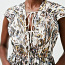 Карен Миллен Платье Paisley с эффектом металлик и бусинами (фото #2)