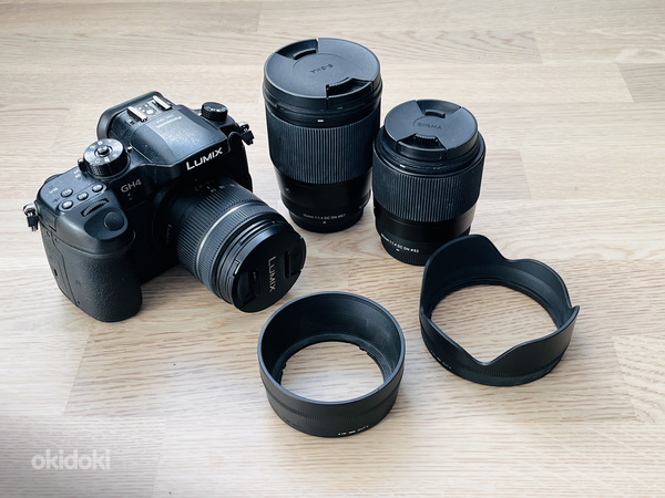 Panasonic Lumix DMC GH4 + Sigma f1.4 30mm и 16mm MFT