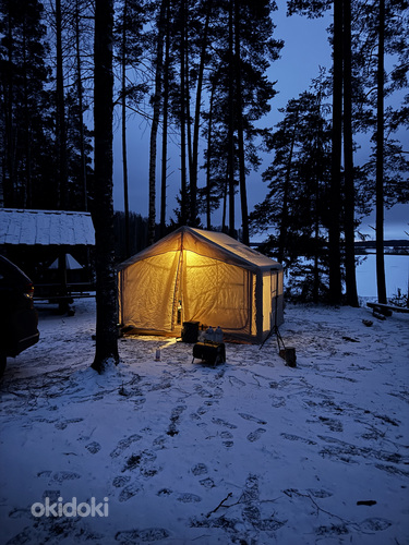 Täispuhutav telk Off-grid komplekt